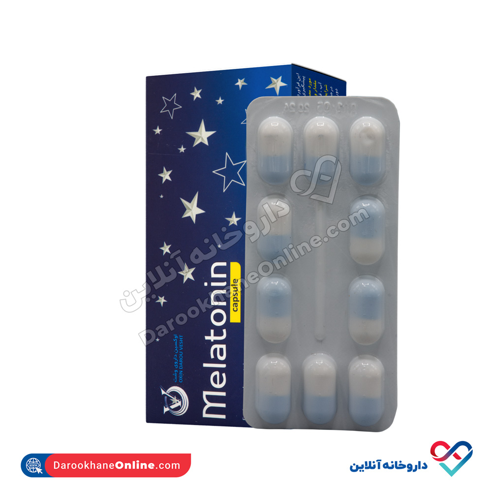 oxin-darou-vesht-melatonin-3.jpg کپسول ملاتونین اوکسین داروی وشت 20 عددی - Image 4